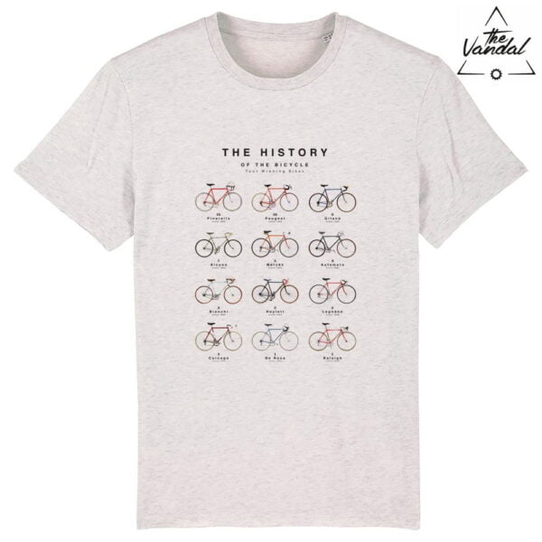 History of the Bicycle t shirt 1