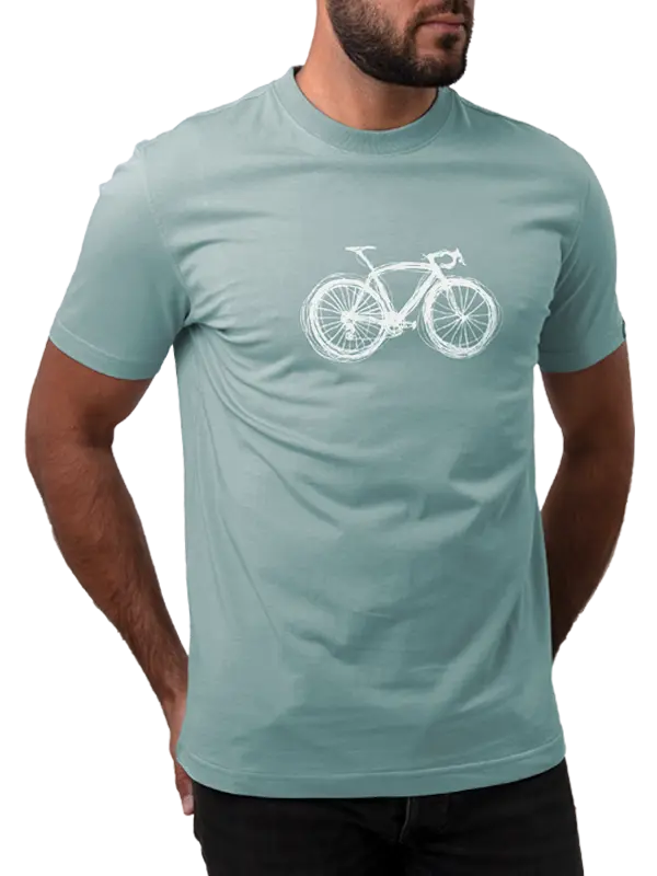 Just Bike T shirt Cycology groen