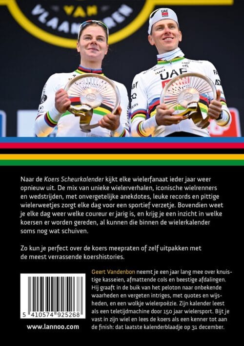 Koers scheurkalender back