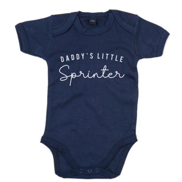 baby romper daddies little sprinter 1