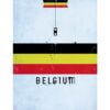 belgium postkaart the vandal
