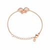 bike chain armband rose 2