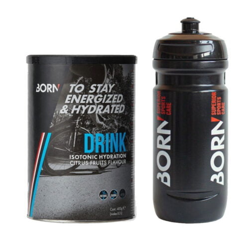 born isotonic drink met bidon