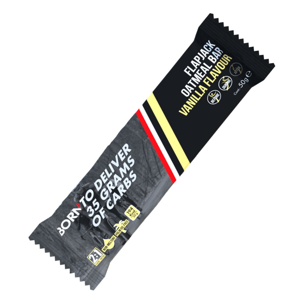 Born Flapjack Oatmeal Bar Vanilla