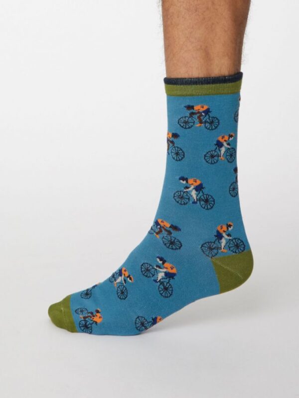 casual sokken garra de bici blauw 1