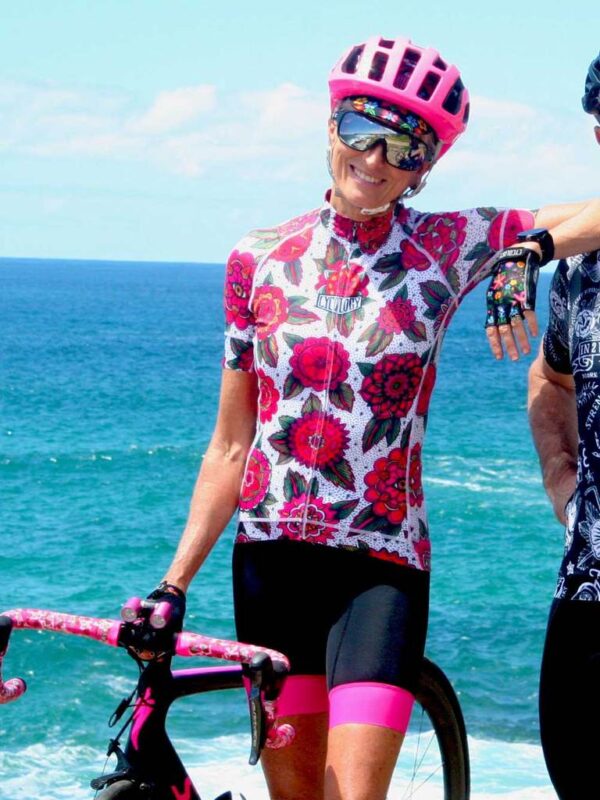 cyco floral dames wielershirt cycology 5
