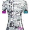 Cycology Damen Radtrikot Live to Ride