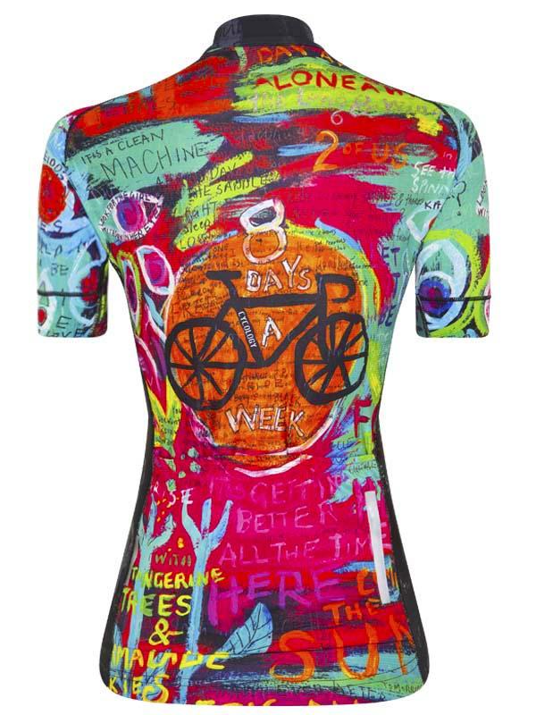 Cycology fietsshirt 8 Days (aqua)