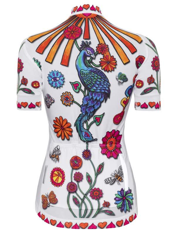 Cycology fietsshirt Boho White
