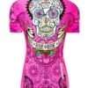 cycology dames wielershirt day of the living roze 1