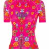 cycology dames wielershirt frida roze 1