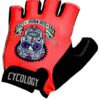 Cycology Fahrradhandschuhe Day of the Living (rot)
