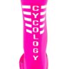 cycology fietssokken reflecterend roze 1