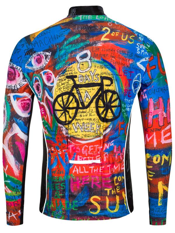 Cycology fietsshirt 8 Days (lange mouwen)