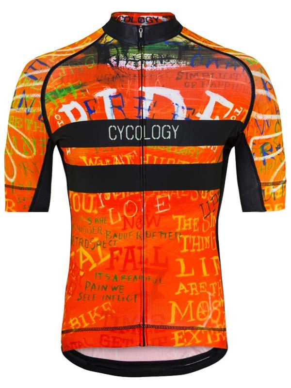 Cycology fietsshirt Ride (oranje)
