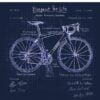 cycology t shirt the blueprint navy 3