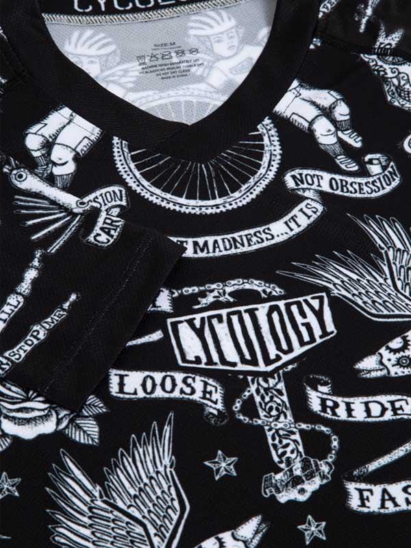 Cycology MTB shirt Velo Tattoo (lange mouwen)