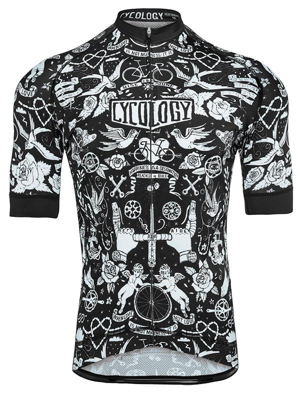 cycology wielershirt velo tattoo 1