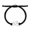 Fiets armbandje Sailbrace (zilver)