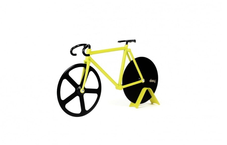 Blauwdruk geweer huiswerk Fixie / racefiets pizzasnijder (Bumblebee) - CyclingLifestyle.nl