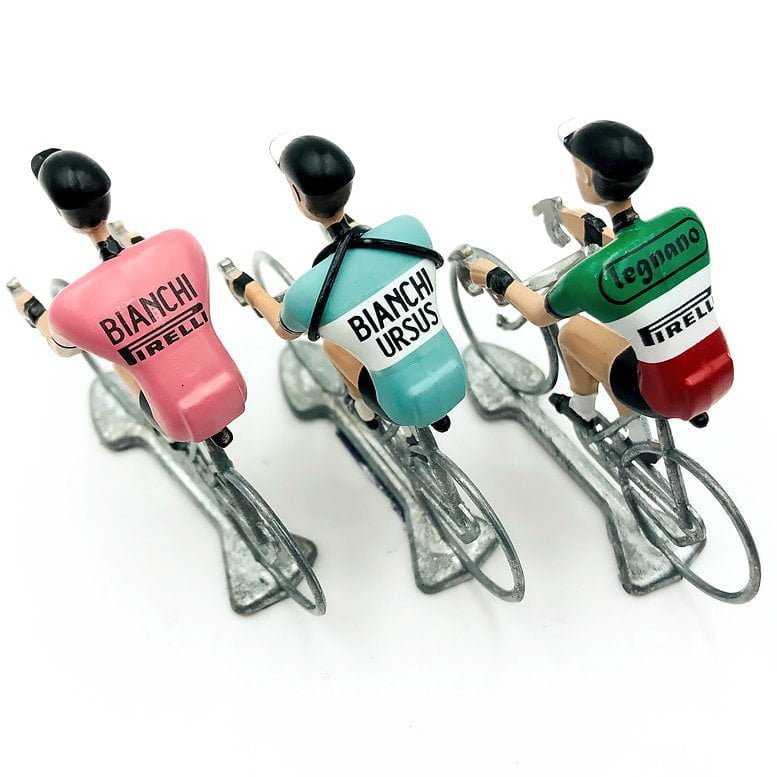 Fausto Coppi miniatuur wielrenners Flandriens