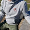 Hoodie Gino (grijs) Stitch Amsterdam