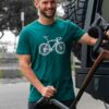 just bike t shirt cycology groen 3