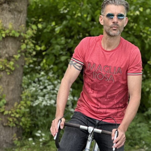 maglia rosa t shirt le patron