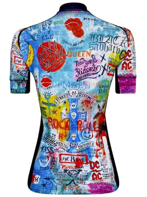 rock n roll dames wielershirt cycology 2