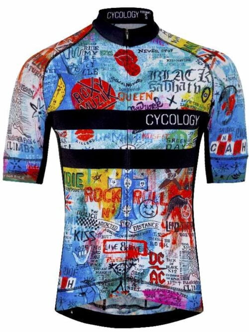 rock n roll wielershirt cycology 1