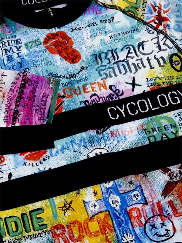 Cycology fietsshirt Rock N Roll
