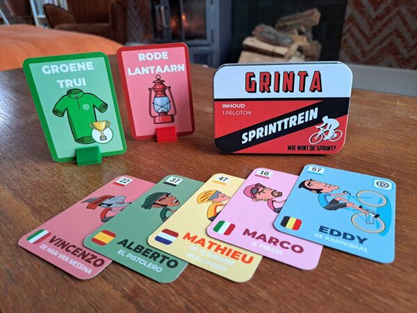 sprinttrein op tafel