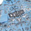 Cycology fietsshirt Velo Tattoo (blauw)