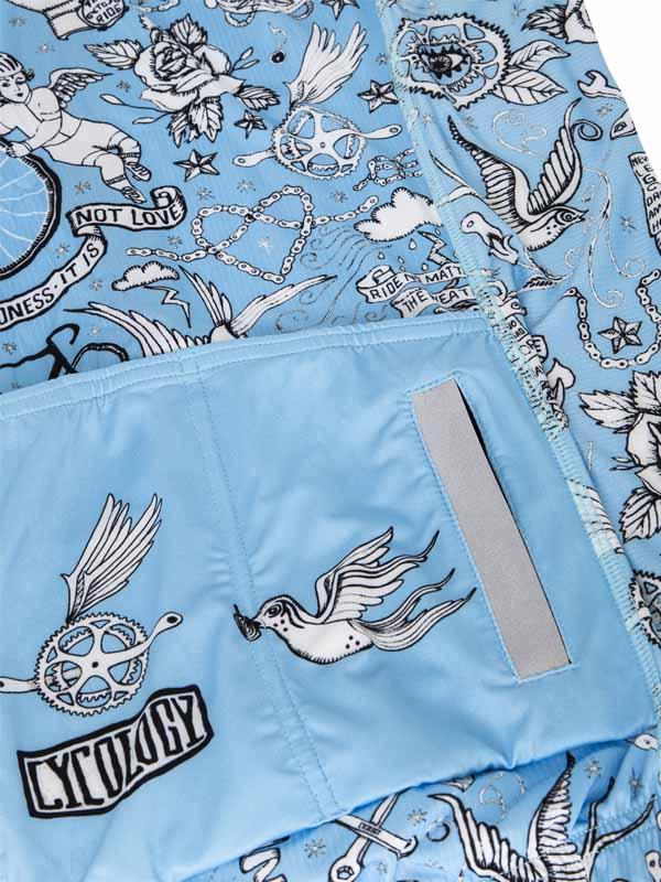 velo tattoo jersey blue cycology 4