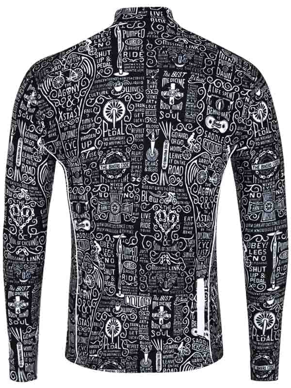 Cycology fietsshirt Wisdom (lange mouwen)