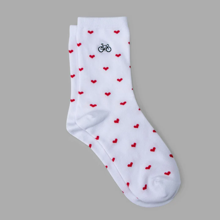 Casual Damensocken Bike Love