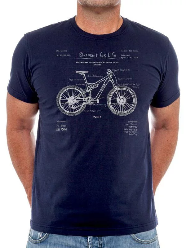 Cycology t-shirt: The Blueprint MTB