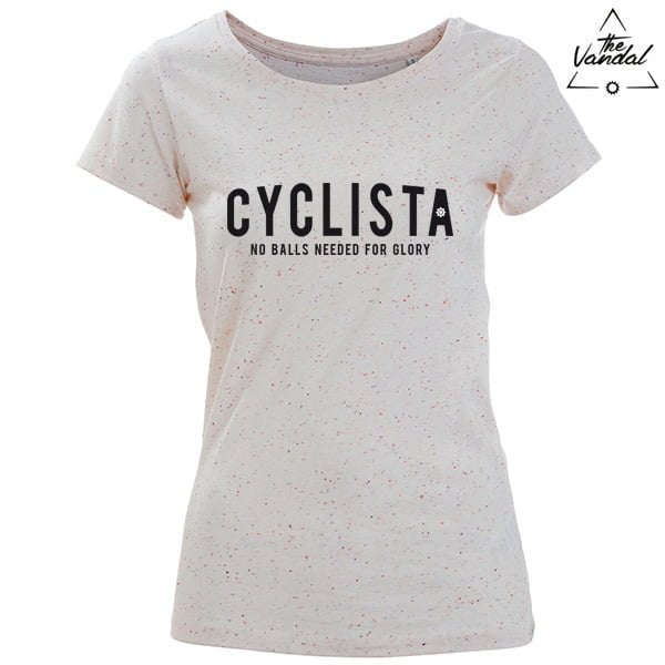cyclista dames t shirt the vandal 1