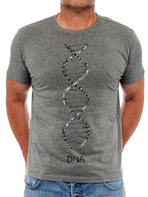 cycology t shirt DNA donkergrijs 1
