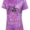 dames sport t shirt bike nirvana 1