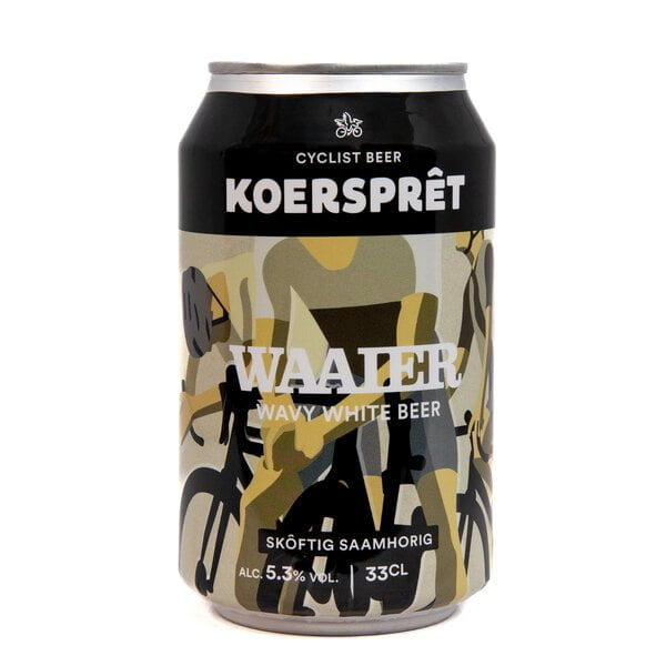 koerspret waaier wavy white beer 1