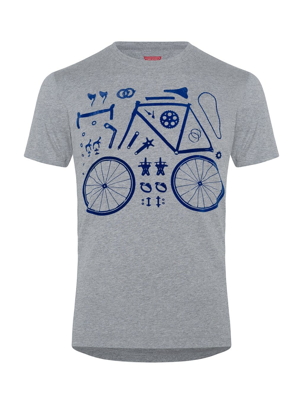 Pieces de Bicyclette T-shirt Le Patron (grijs)