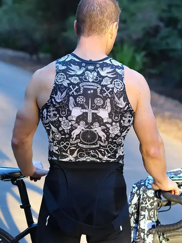 cycology sleeveless base layer velo tattoo 4