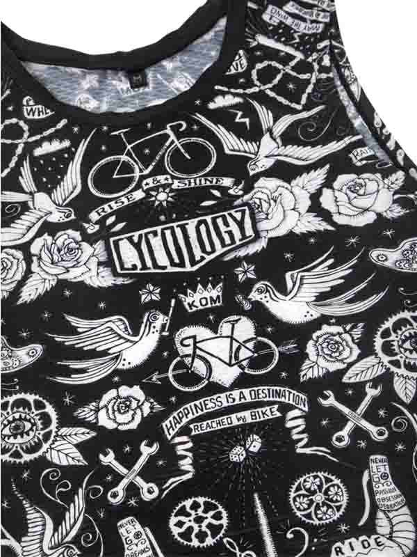 cycology sleeveless base layer velo tattoo 5