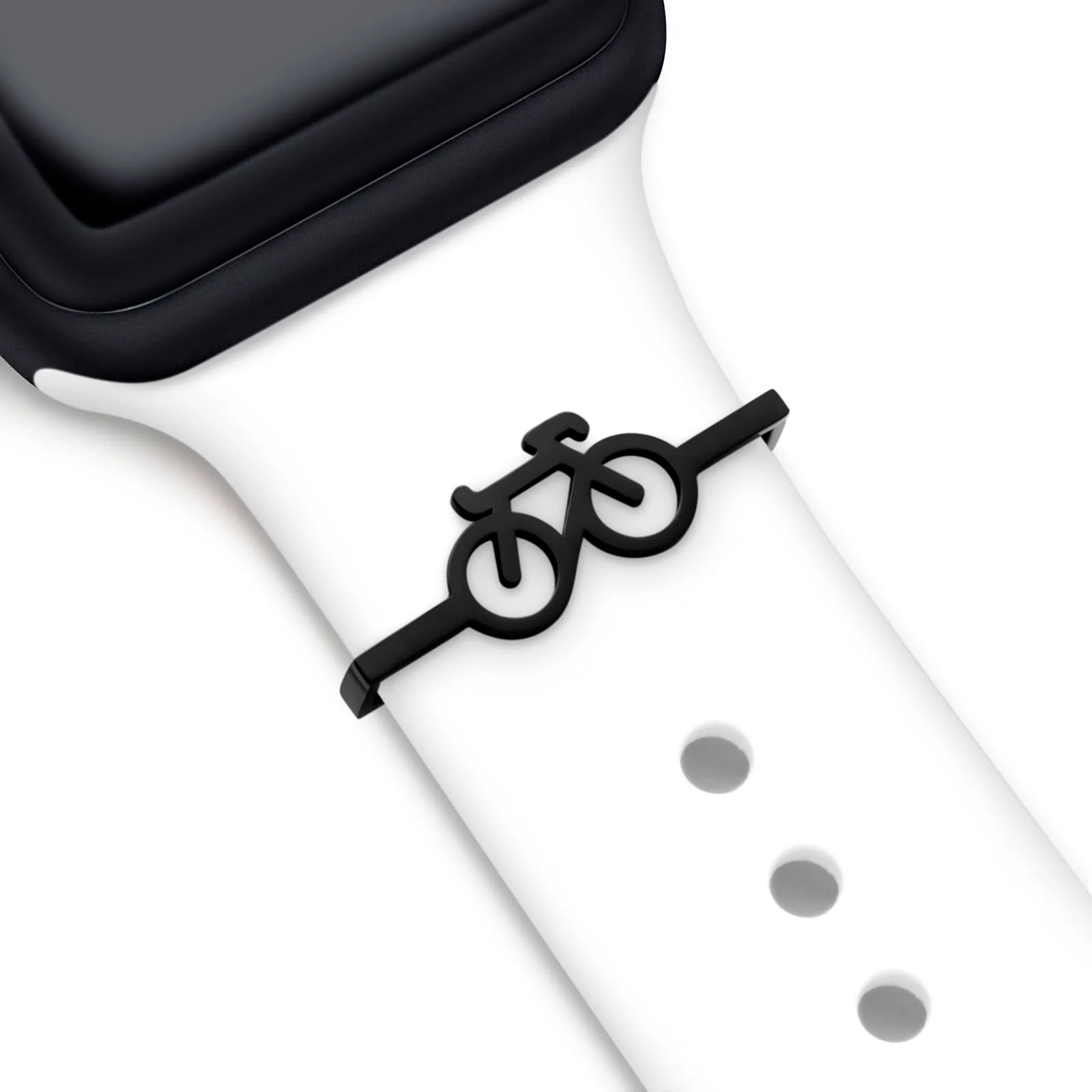 Smartwatch bike charms - 1 x Zwart