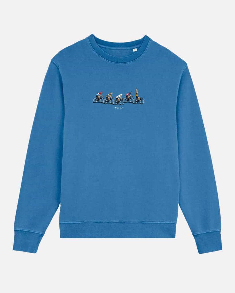 The Vandal sweater: Sprint (blauw)