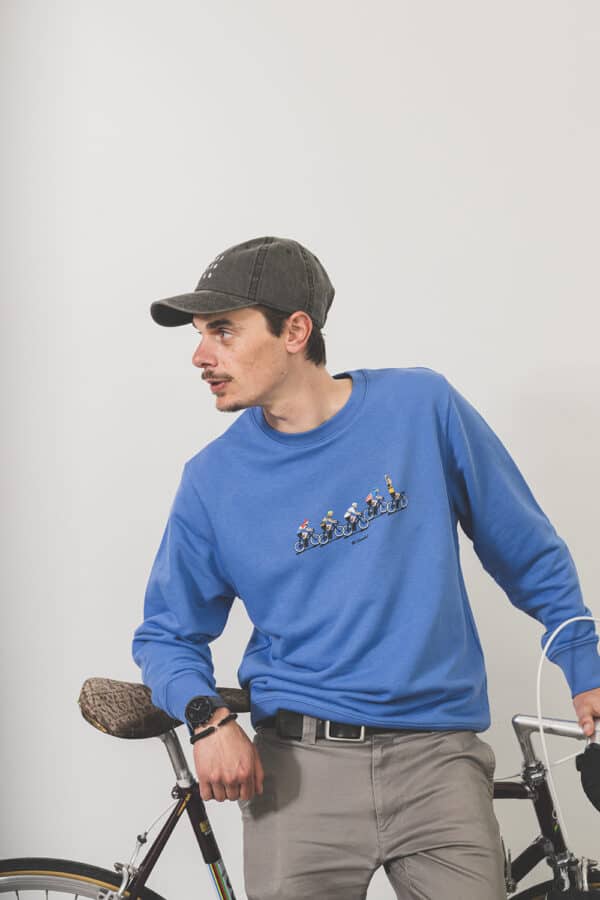The Vandal sweater Sprint blauw