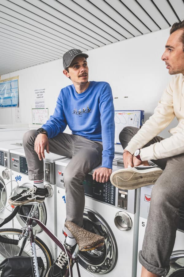 The Vandal sweater Sprint blauw