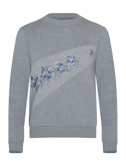 le patron sweater les coureurs grijs le patron sweater les coureurs grijs