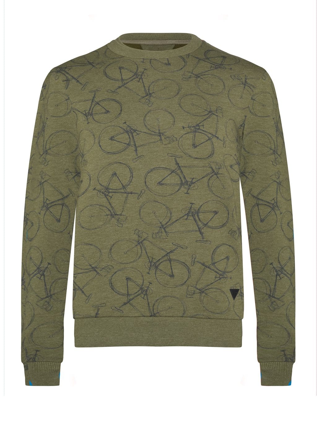 Sweat a Bicyclette sweatshirt Le Patron (army green)